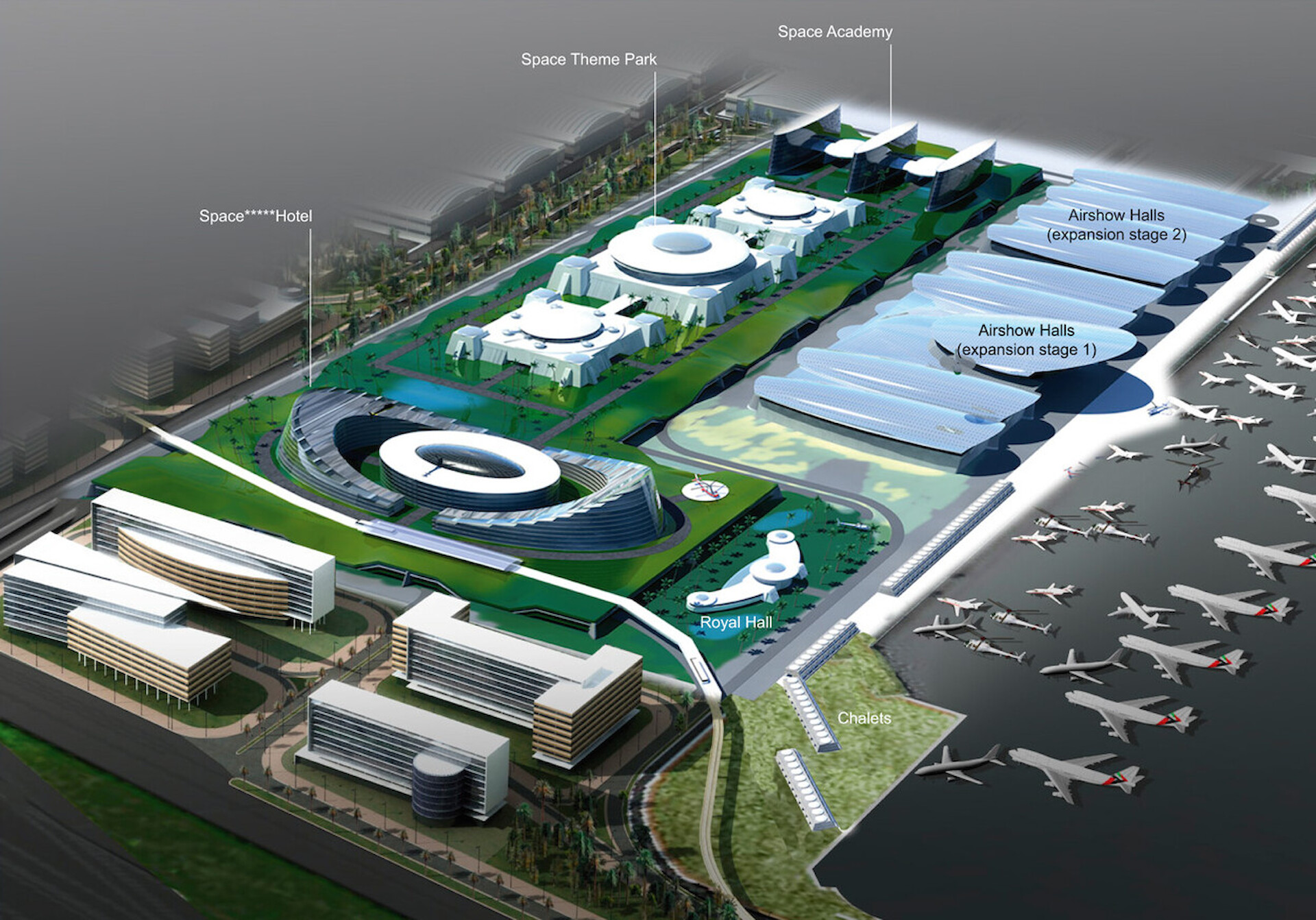 Dubai World Central, Aviation City