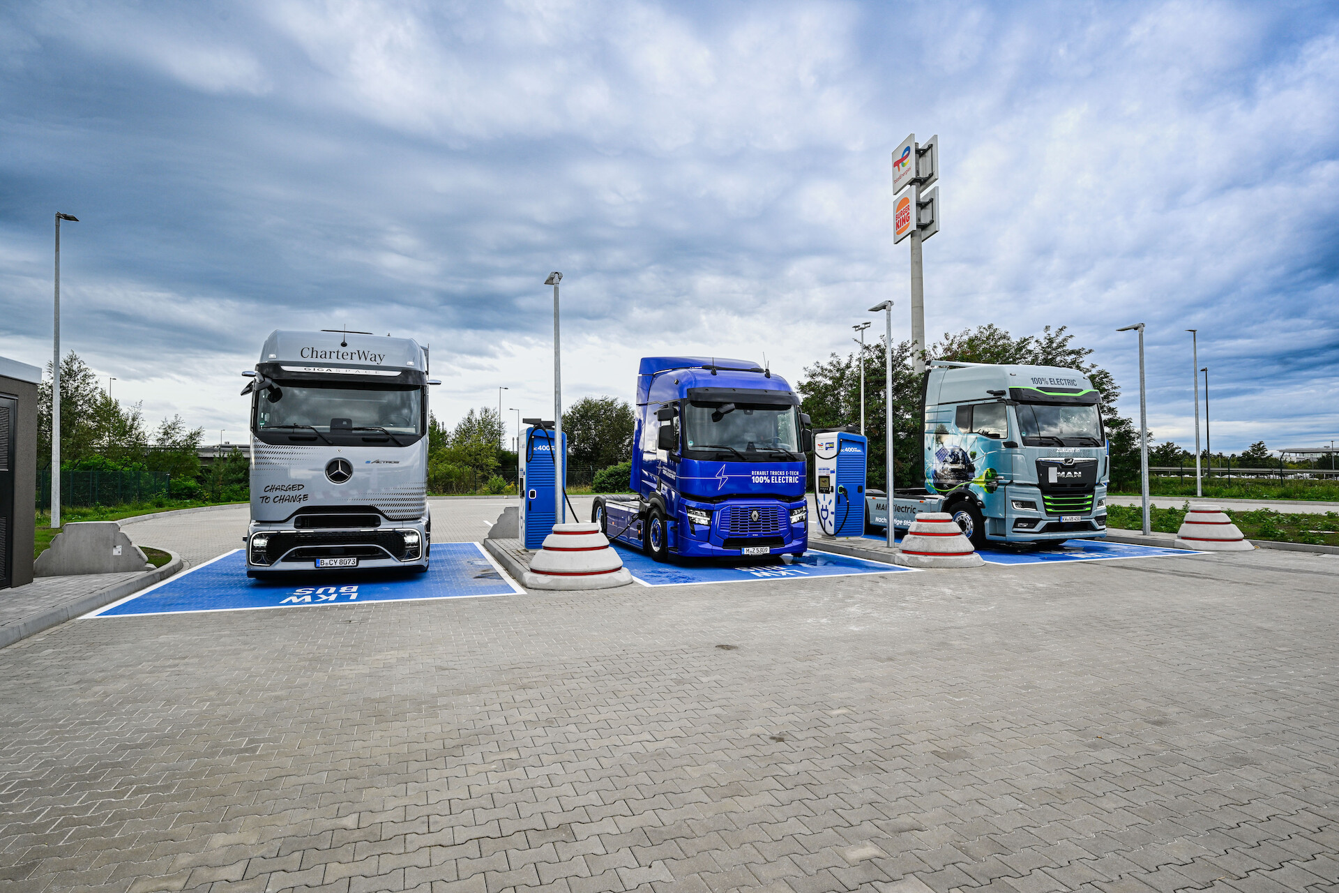 Ladestationen f&uuml;r LKW