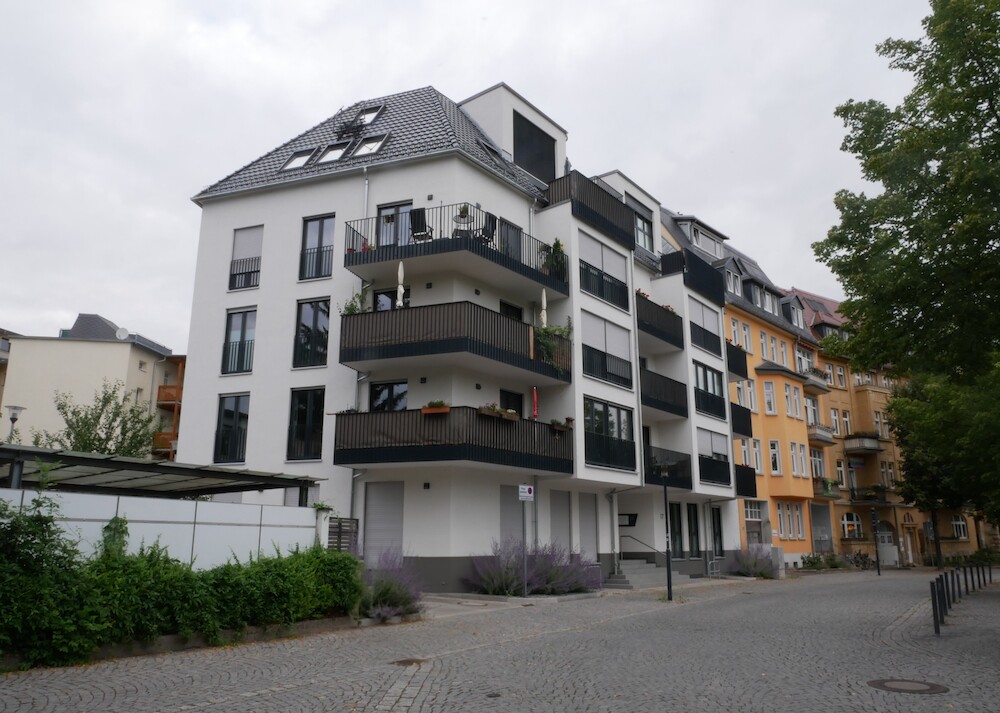 Eckbebauung Knebelstraße
