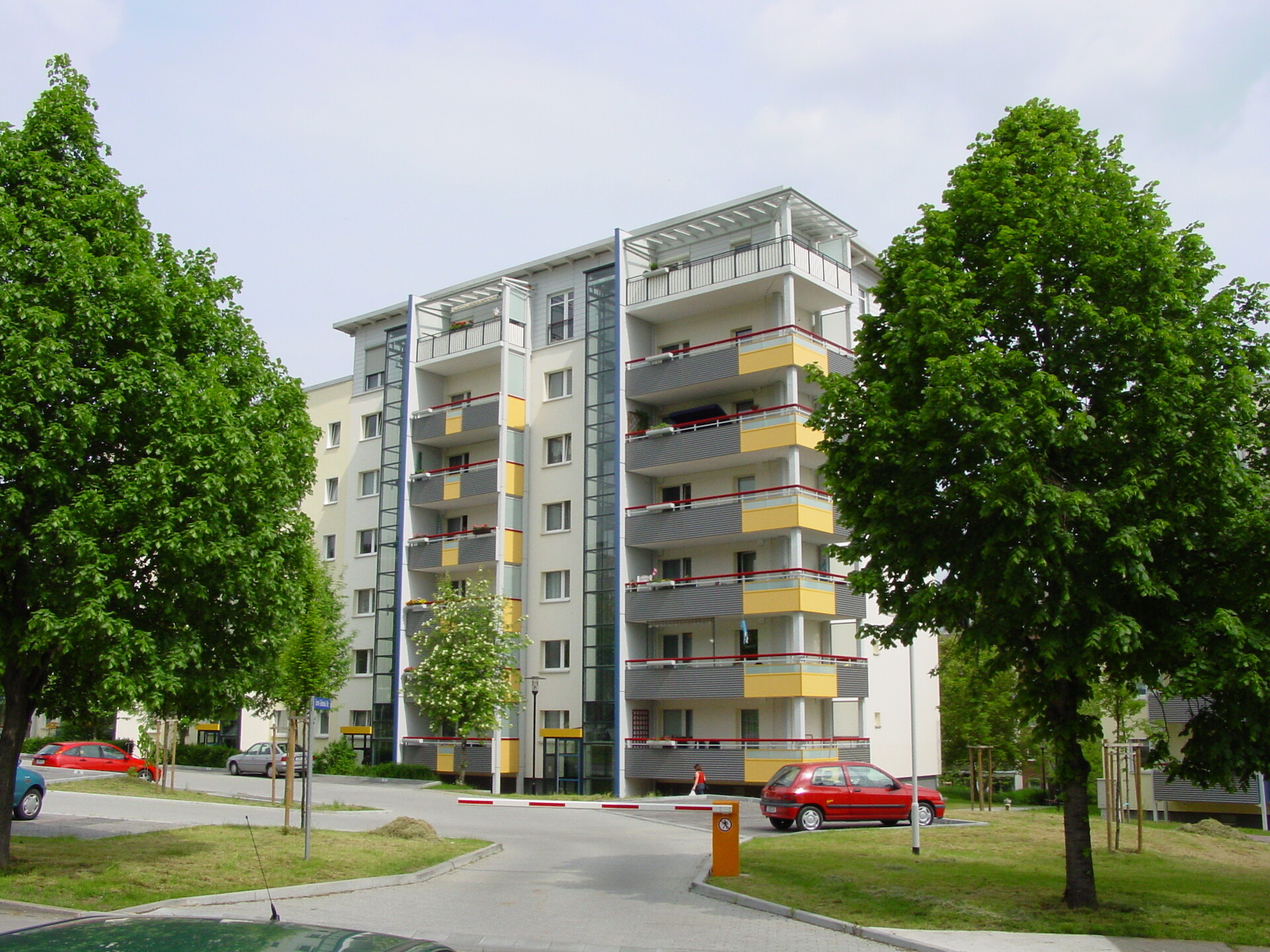 Neugestaltung der Geb&auml;udek&ouml;pfe